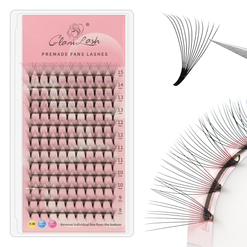 12D Volume Lash Extensions 0.05mm D Curl 8-15mm Mix