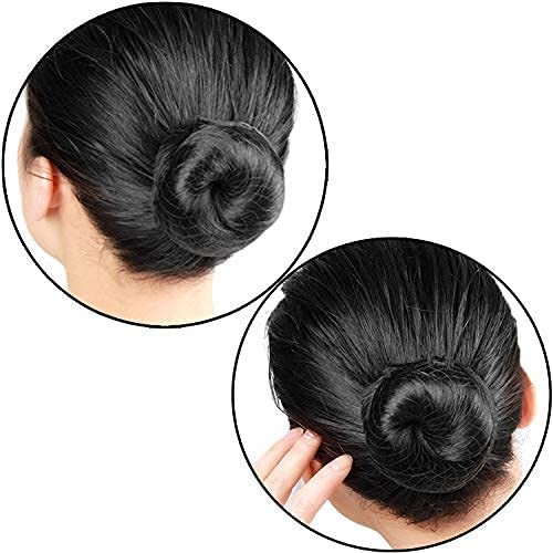 Smilco Hair Net 100 Pcs, 22 Inches Black Elastic Mesh
