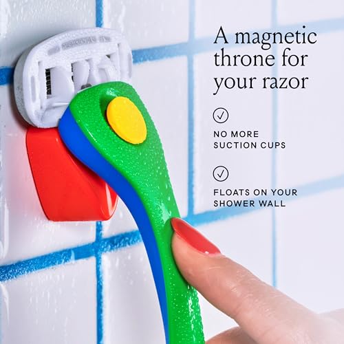 Billie Primary Women's Razor Kit - 1 Handle, 2 Refills & Magnetic Holder