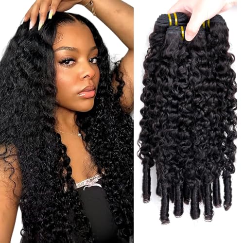 Burmese Curly Human Hair Bundles 28-30-32 Inch Virgin Hair