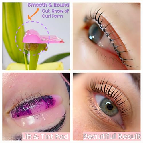 Lash Lift Shields 6 Size Set - Eyelash Perm Rods by ICONSIAM