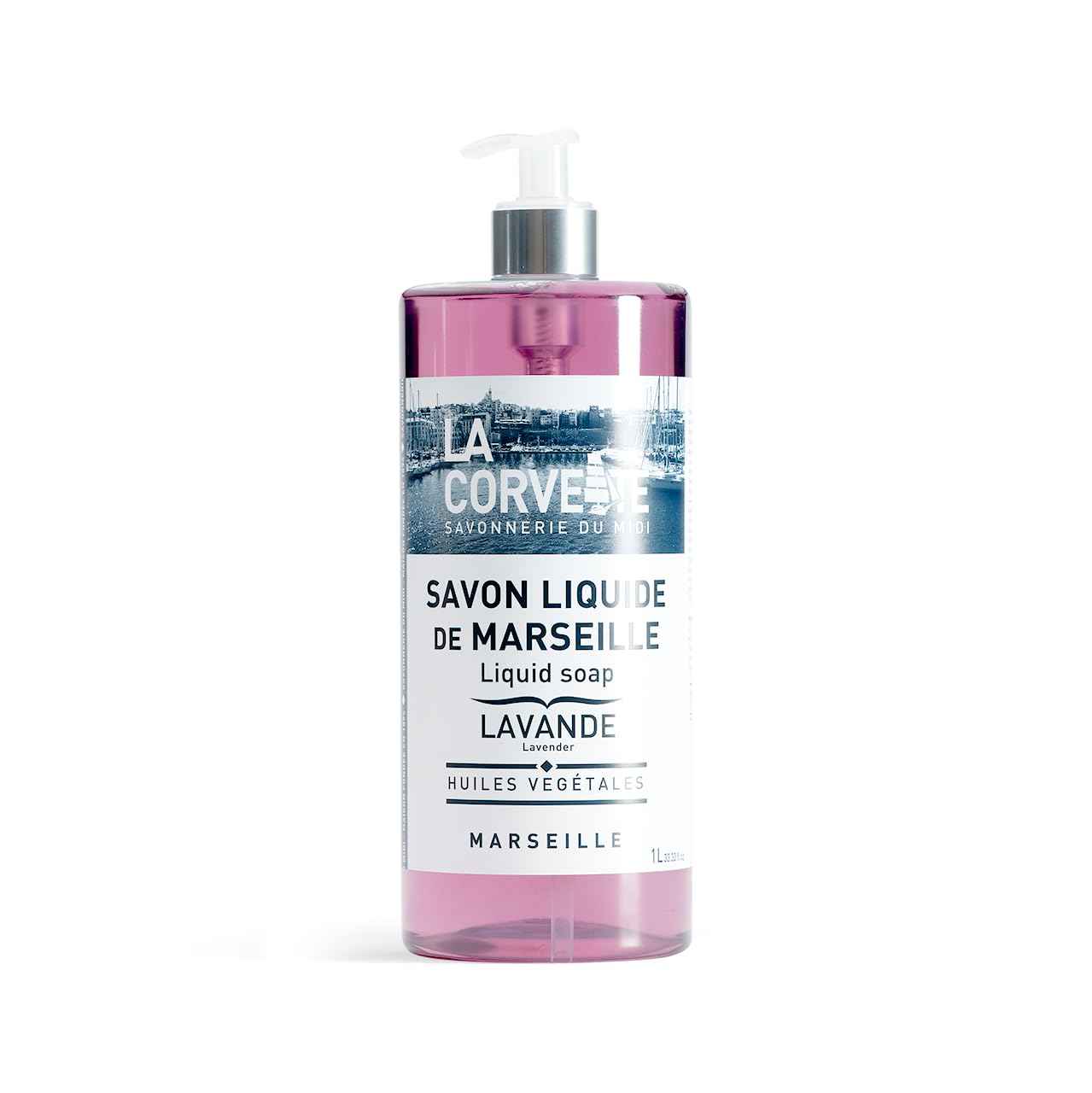La Corvette Liquid Marseille Soap LAVENDER 1L