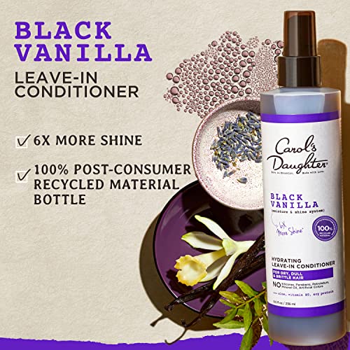 Carol's Daughter Black Vanilla Leave-In Conditioner, 8 fl oz (Pack of 2)
