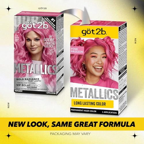Got2b Metallics Pink Passion M87 Permanent Hair Dye
