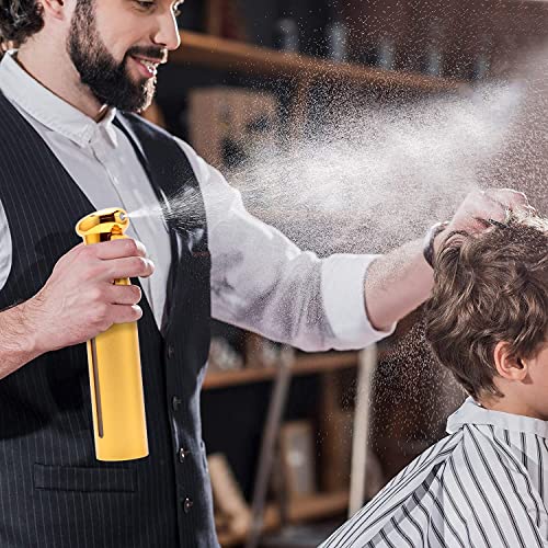 ZIBARBER 10 Oz Fine Mist Spray Bottle for Hair Styling & Cleaning