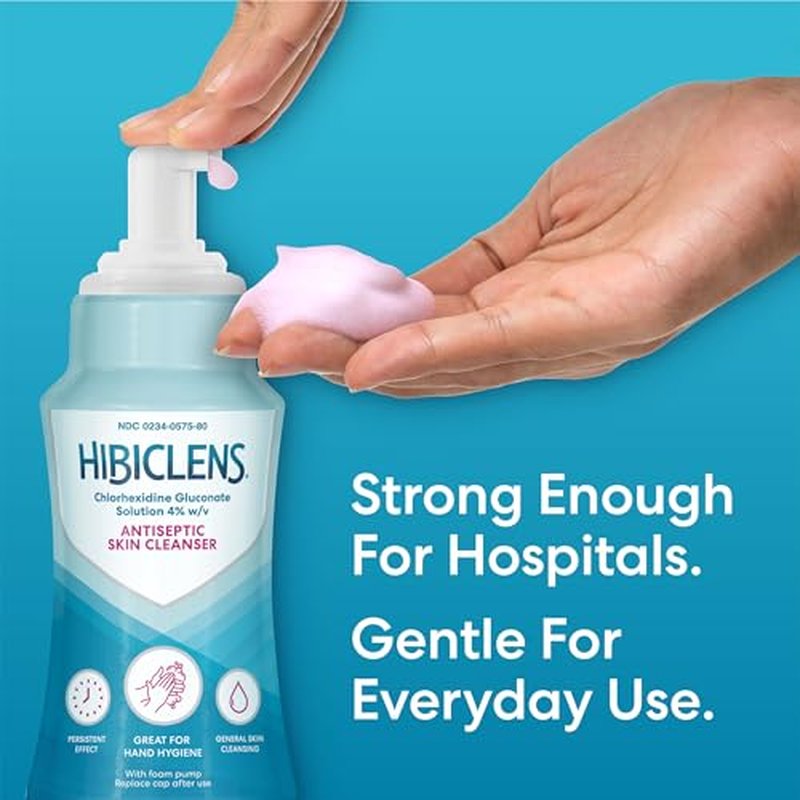 Hibiclens Antiseptic Skin Cleanser with Foaming Pump - 8 oz