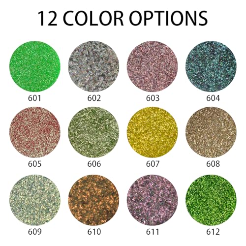 Professional multi-chrome eyeshadow,Handmade and long-lasting chameleon holographic,100% Vegan and Cruelty Free,Super Smooth and Highly Pigmented,Shine special colors (603)