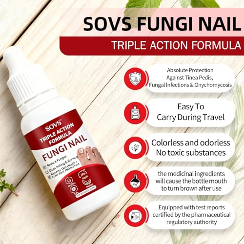 SOVS Toenail Treatment Liquid - Nail Care Solution