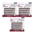 i•ENVY 20D Extension Cluster Lashes - Extra Long (3 Pack)