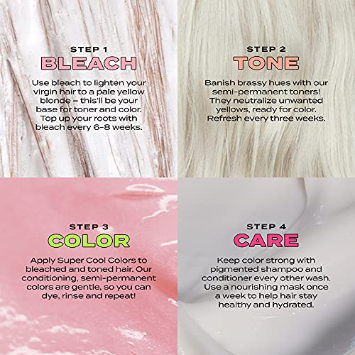 Bleach London Total Bleach Kit - Professional Hair Lightening