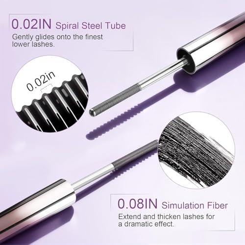 5D Iron Wand Mascara - Waterproof, Volume & Lengthening