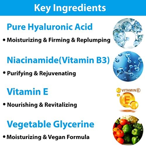 MEAROSA* Dermatologically tested, 8.5% Hyaluronic Acid, Niacinamide, Vitamin E Vegan Formula Essence facial sheet masks Premium Quality Sensitive Skin [6Sheets]