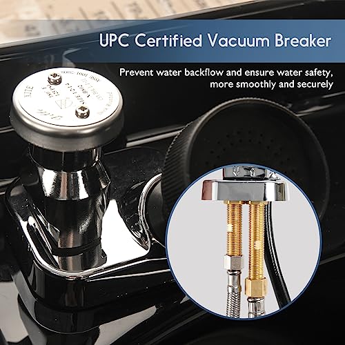 LukLoy Salon Shampoo Bowl Faucet Kit with Vacuum Breaker