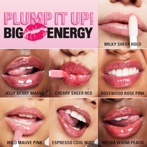 Revolution Pout Bomb Plumping Lip Gloss - Milky Nude