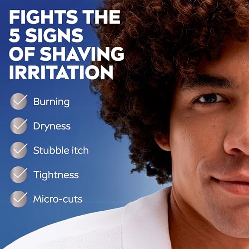 NIVEA MEN Sensitive Cool Post Shave Balm, Enriched with Chamomile and Seaweed Extracts, Alcohol Free After Shave Balm for Men, 3.3 Fl Oz Bottle, Pack of 3