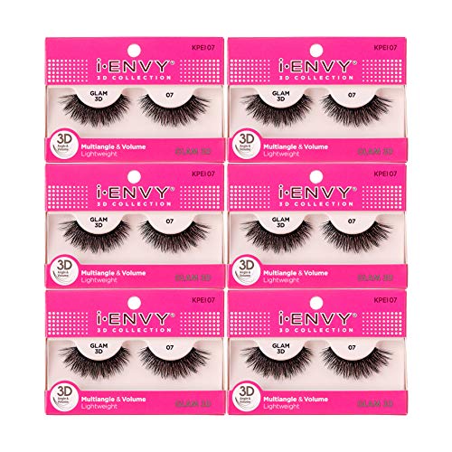 i-Envy 3D Glam Collection Multi-angle & Volume (6 PACK, KPEI07)