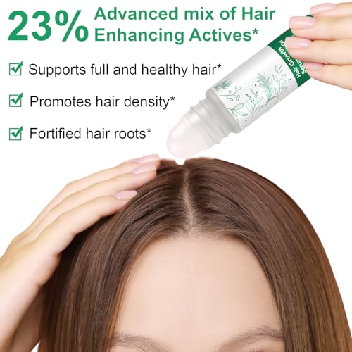 Hair Growth Serum Roll-On with Rosemary & Redensyl - 60 ML