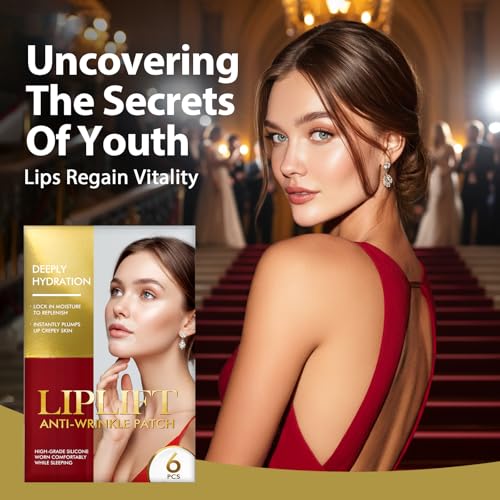 Lip Wrinkle Patches - Anti-Aging Silicone for Smile Lines