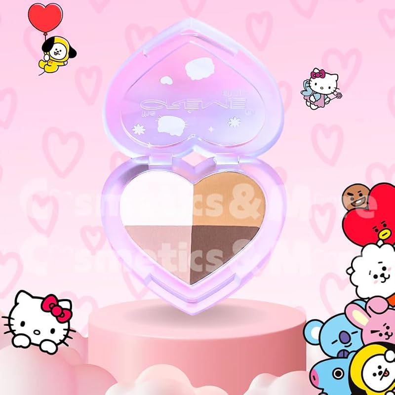 The Crème Shop Hello Kitty Eyeshadow Quad - Lovely Dream