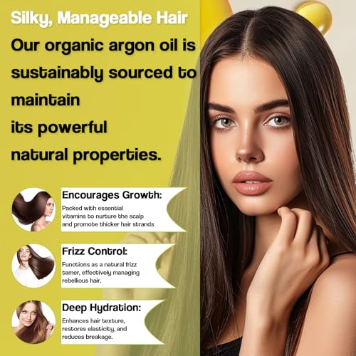 Argan Oil Hair & Skin Moisturizer 4oz - Cold Pressed