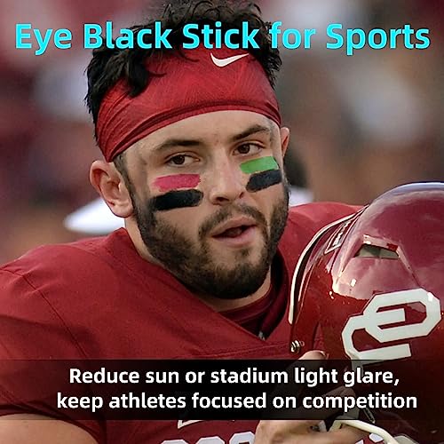 3-Pack Eye Black Stick for Sports Baseball Football Makeup