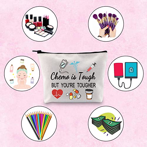Chemo Care Package - Chemotherapy Makeup Bag (Tough)