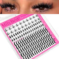 Bottom Lash Clusters with Spikes - Wispy D Curl Eyelash Extensions