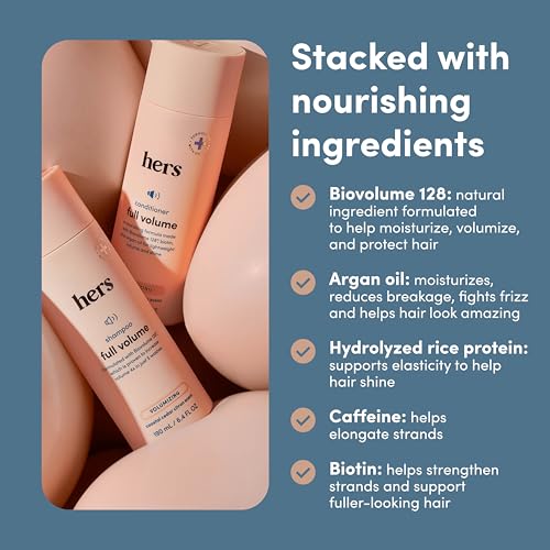 hers Full Volume Shampoo & Conditioner Set - 6.4 Fl Oz