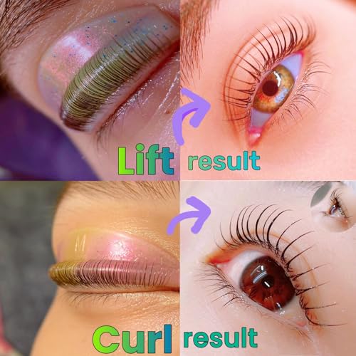 Galaxy Lash Lift Shields - C Curl 5-Size Silicone Pads Set