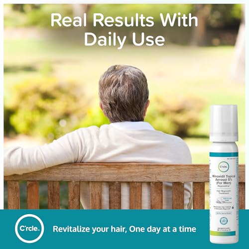 Minoxidil 5% Foam for Men Hair Regrowth - 3 Month Supply