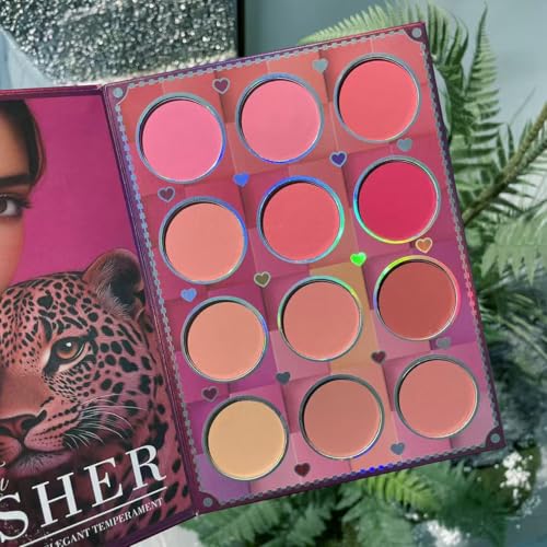 Miss Demi All-in-One Makeup Palette Set - Eyeshadows, Blush, Contour, Lipstick