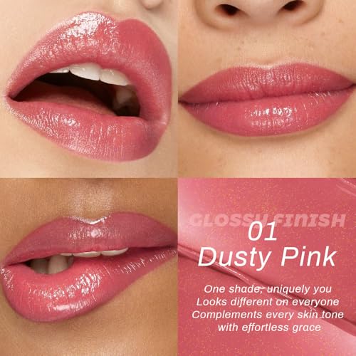 Honey Tinted Lip Balm - Moisturizing Shine Lipstick, 2Pc