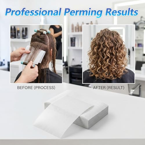350 Pcs Perm Papers for Hair – Heat Resistant End Papers