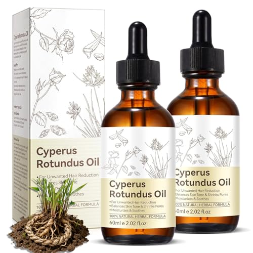 Cypress Rotundus Oil for Hair Removal - Reduces Hair Growth & Soothes Skin