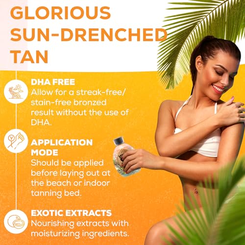 Vitamin Sea Natural Bronzer Tanning Lotion 13.5oz