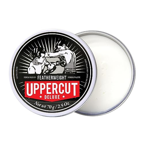 Uppercut Deluxe Featherweight Pomade 2.5oz | Firm Hold Low Shine