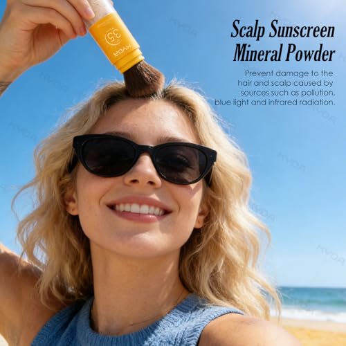 KYDA Mineral Sunscreen Powder SPF 35 - Face & Scalp
