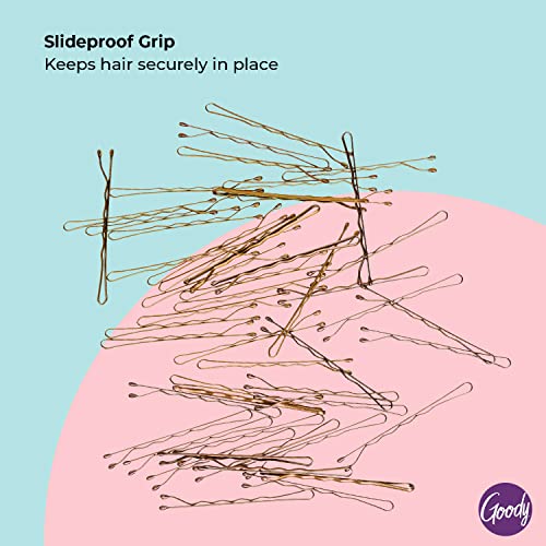 Goody SlideProof Bobby Pins 50ct Metallic Blonde