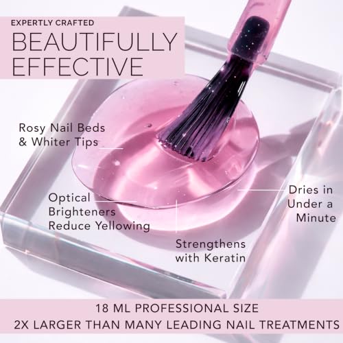 Perfect Formula Pink Gel Nail Strengthener & Keratin Top Coat Sheer Pink