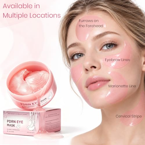 Nicotinamide Under Eye Patches with PDRN & Collagen for Dark Circles & Puffiness