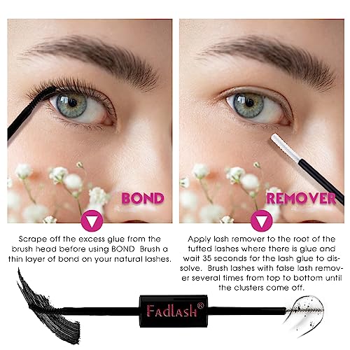 FADLASH Cluster Lash Bond & Remover 2-in-1 Adhesive Kit