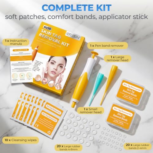 GRANVERA Premium Skin Care Patch Kit with Stick Applicator & Bands