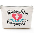 Blue Leaves Bridal Emergency Kit Makeup Bag – Wedding Survival