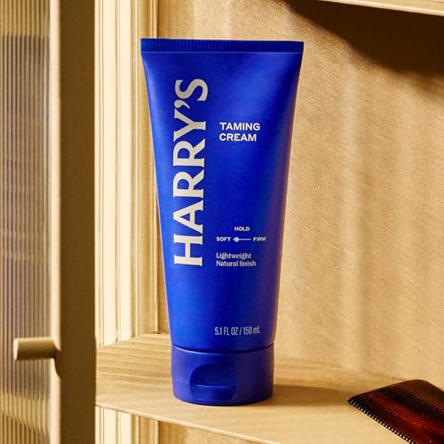 Harry's Taming Hair Cream for Men with Soft Hold and Natural Finish - 5.1 fl oz - PACKAGING MAY VARY (Pack of 2)