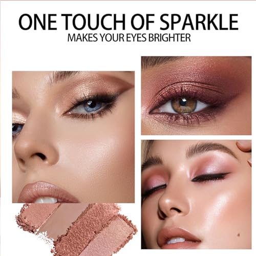 ADMD Dual-Tone Eyeshadow Stick - Champagne Gold & Silver Gray