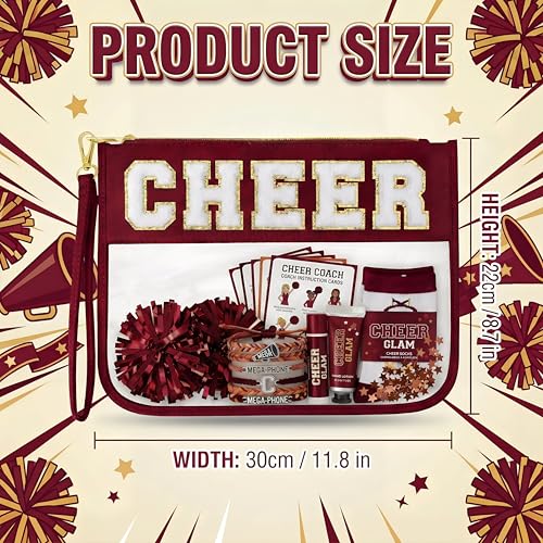 Cheer Makeup Bag with Chenille Letters | Cheerleader Gifts