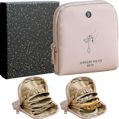 Travel Jewelry Case - Waterproof PU Organizer for Women