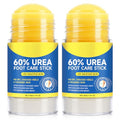 FANSHI 60% Urea Stick for Dry Cracked Heels - 2 Pack Exfoliating Foot Balm