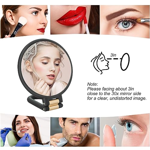 Sifolo 30x Magnifying Mirror with 1x/30x Dual Sides & Adjustable Stand