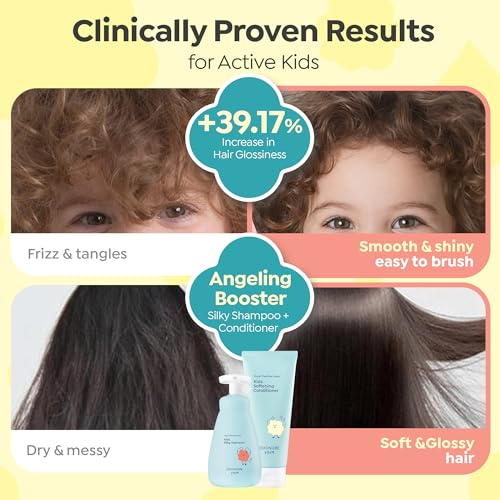 Kids Silicone-Free Detangling Conditioner for Frizzy Hair - 6.76oz